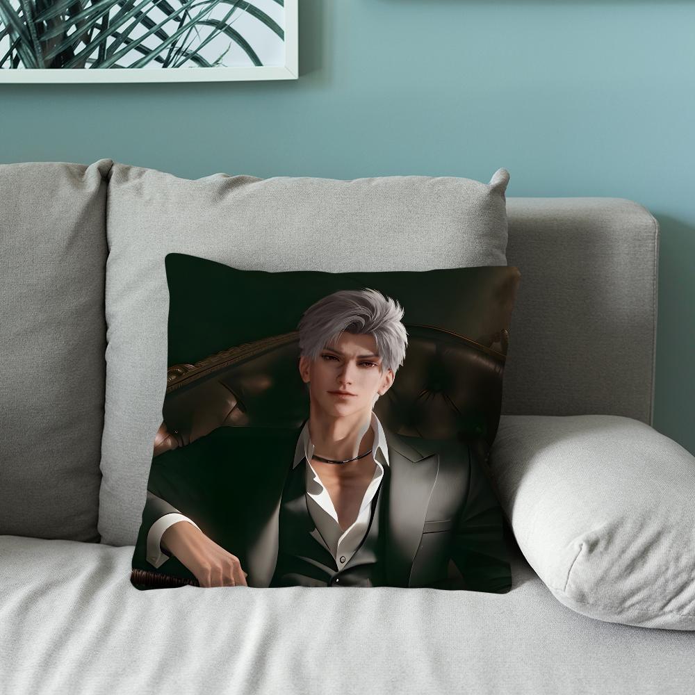 Sylus Love and Deep Space Pillow Case Soft Cushion Cases for Farmhouse Sofa Decor Home Decorations and Protector