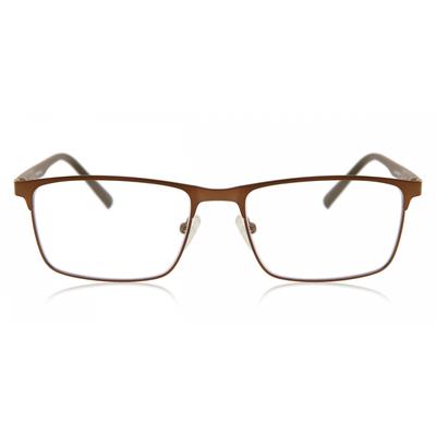 Full Rim Rectangle Brown Smartbuy Collection Blaire Asian Fit 605c Fashion Unisex Eyeglasses