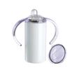 In-stock Sublimation Vacuum Thermos Cup with Double Handles