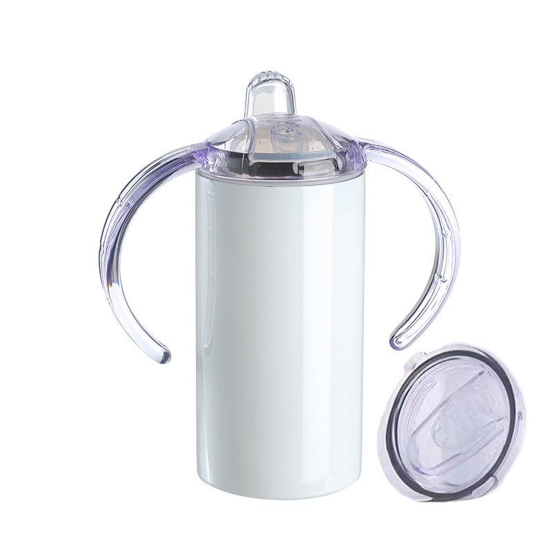 In-stock Sublimation Vacuum Thermos Cup with Double Handles