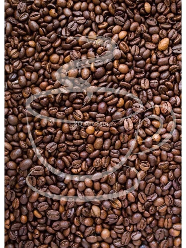 

Винтажные кофейные зерна, кофе-время, постеры, печать на холсте, настенные художественные картины для кухни, магазина, декора комнаты, безрамные подарки 21x30cm No Framed