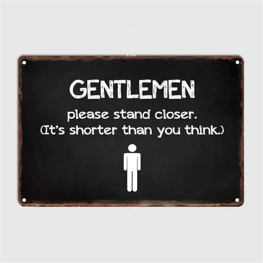 Lustiges Toilette Metallgemälde Blechschild Retro Bild Vintage Korrosion Plakette Brett Man Cave Café Bar Kino Badezimmer Wanddeko