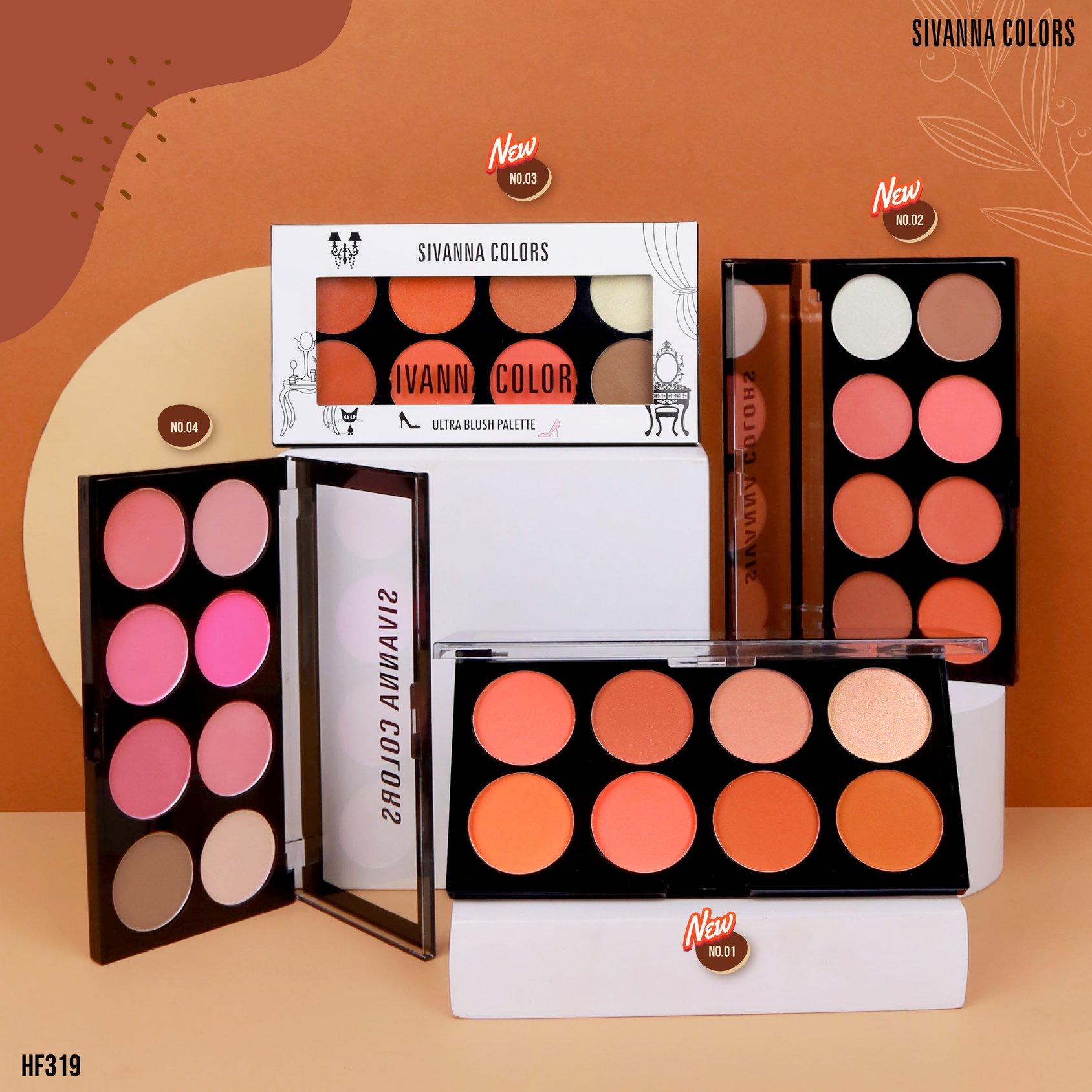 

SIVANNA COLORS Ultra Blush Palette HF319 - Тайская косметика