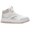Anta 982 Fleece Comfort Warm Non-Slip High-Top Sneakers Women Sneakers White Pink Blue 122448961-4