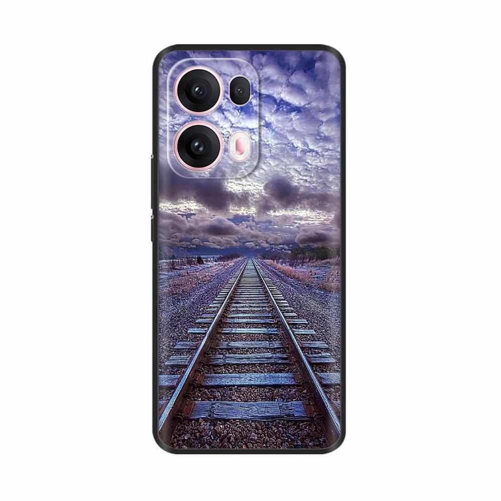 Silicone Case For OPPO Reno 13 Pro Cover CPH2697 PKK110 Cute Cartoon Painted Shockproof Fundas For OPPO Reno 13 5G Reno13 Covers