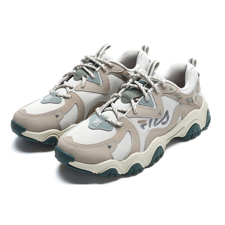 Fila Cat Paw 4.0 Fabric Retro Low-Top Casual Shoes Men Sneakers Brown White F12M312101FMB