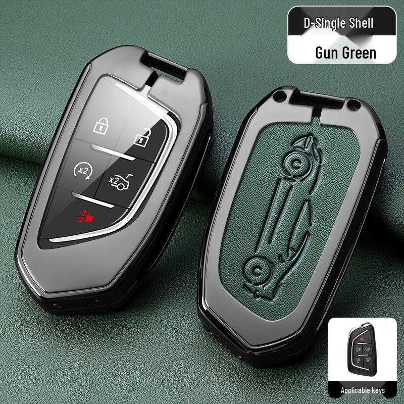 Cadillac XT5, CT5, XT4, XT6, CT6, XTS, ATSL, CT4 Premium Metal Key Cover