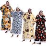 2025 Winter Hooded Lazy Blanket - Unisex Cold-Proof Christmas Sweatshirt