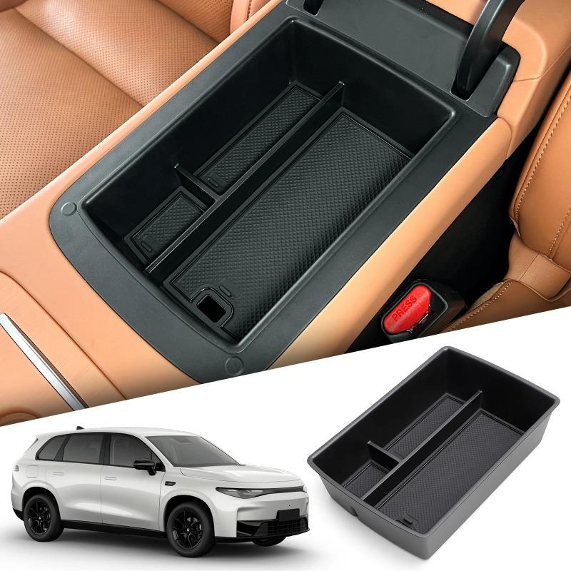 For Leapmotor C10 2024-2025 Organizer Case Auto Interior Accessories Center Console Storage Tray Car Armrest Storage Box