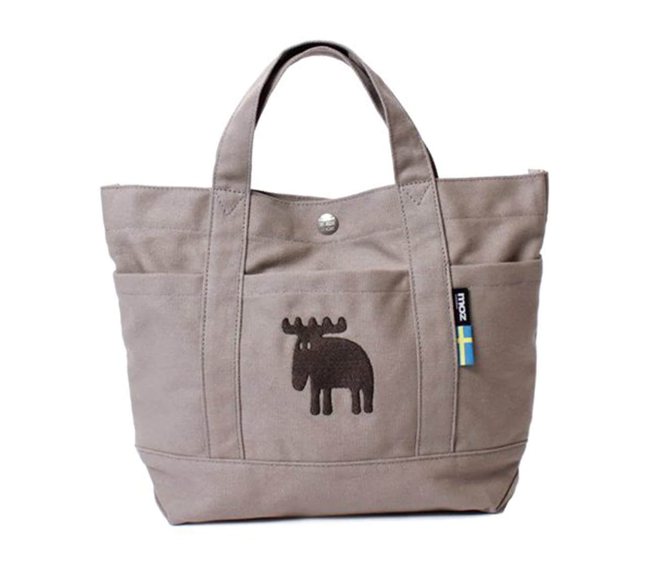 

moz Tote Bag Mini Tote Lunch Bag Lunch Tote Mini Canvas Sailcloth Nordic Stylish Cute Brand Women Men Green White/Black/Gray/Red/Blue/Beige/Shell сірий колір