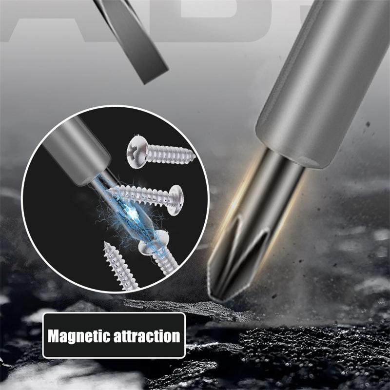 2in1 Hohes Drehmoment Starker Magnetischer Schraubendreher Stromdetektor Schaltungserkennungstester Haushalt Hochpräzisions-Schraubendreher