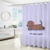 Vorhänge Im Badezimmer Vorhang Für Schlafzimmer Dachshund Faltbare Trennwand Duschzubehör Badezimmer Schlafzimmer Häuser Räume Wasserdicht