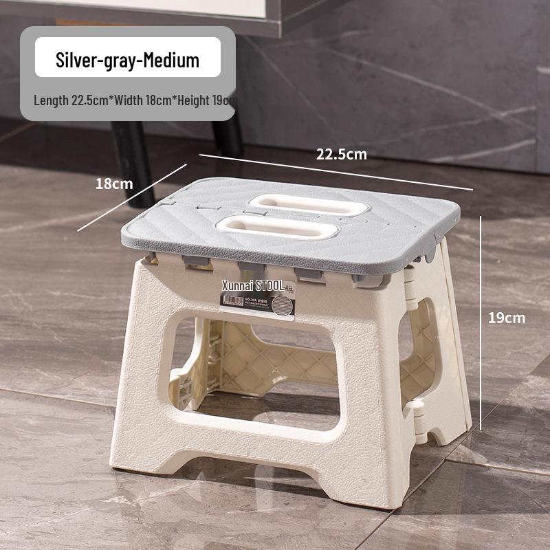 Children's Thickened Portable Folding Stool for Indoor/Outdoor Camping.