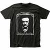 26 Edgar Allen Poe T-shirt Heren Gelicentieerd Popcultuur Retro T-shirt Mystery Schrijver Zwart Unisex T-shirt