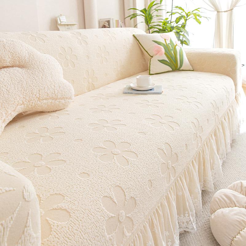 Sofa Cover Universal Universal New Anti Cat Scratch All Inclusive Universal Cover Straight Seat Cushion Integrated Sofa Cover 90-140cm