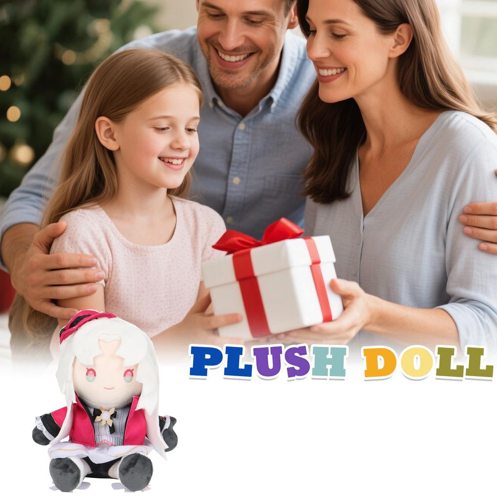 Plüschpuppe, Spielzeuggeschenk, Cartoon, Stoffpuppe für Kinder, Geschenkkissen für Kinder