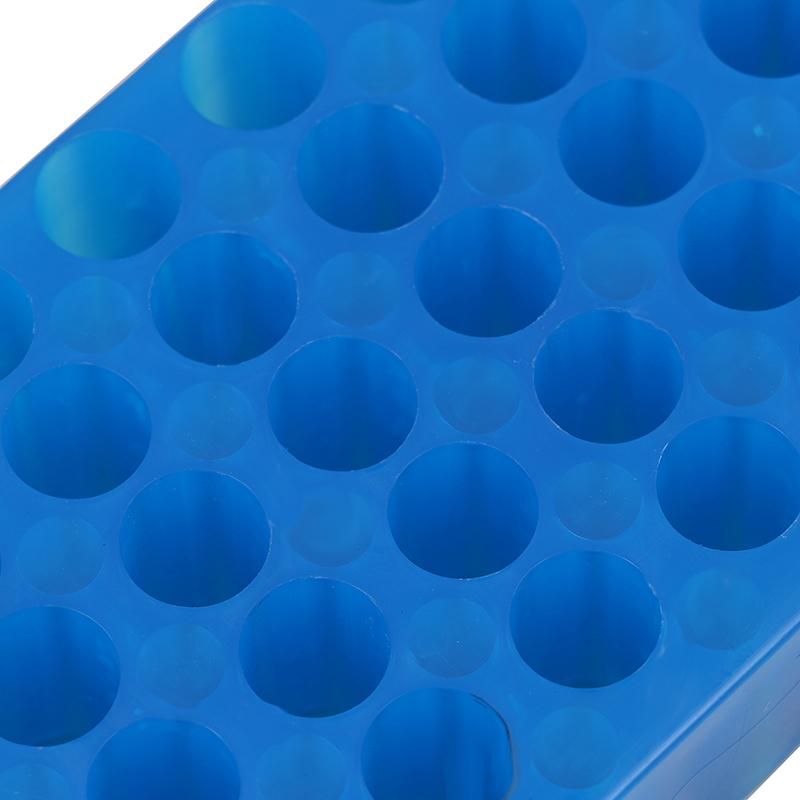60 Holes Centrifuge Test Tube Rack 2 Side Test Tubes Holder Bracket 0.5Ml/1.5Ml Centrifuge Vial Tube Support Laboratory Supplies
