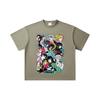 260 GSM Double Yarn 32 Count 100% Cotton Demon Slayer V2 Hashiras Print Unisex Heavy Cotton T Shirt