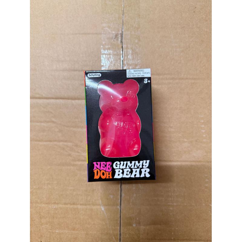 Needoh Bear Stress Relief Squeeze Ball - Slow Rebound Decompression Toy