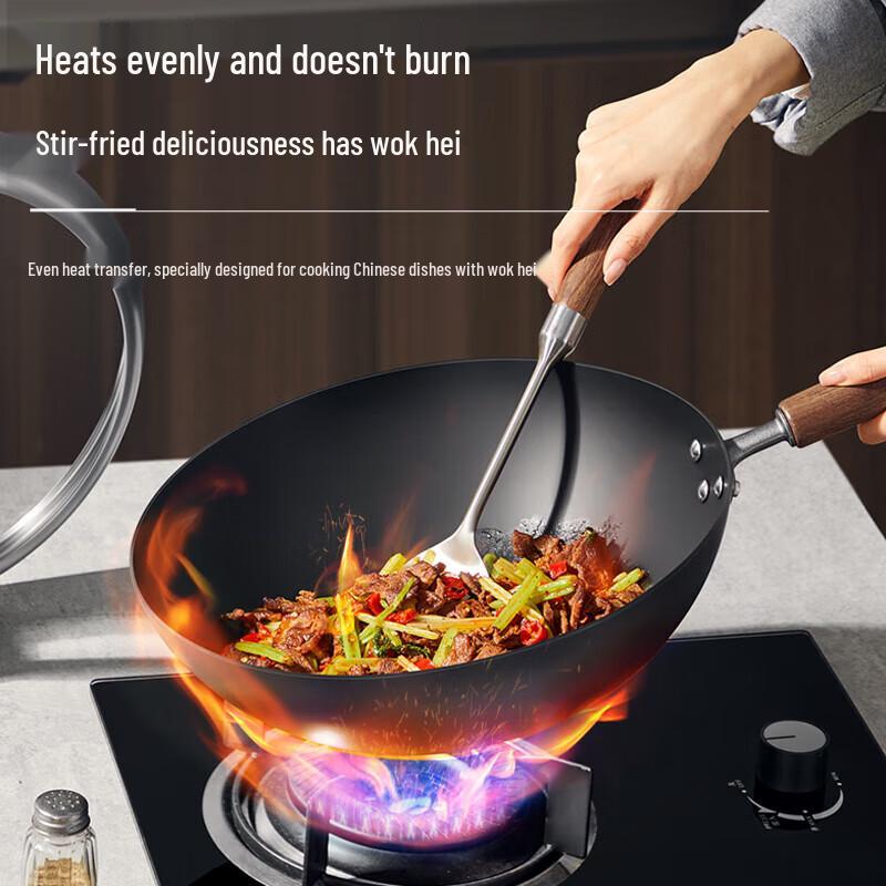 SUPOR Titanium Iron Non-stick Wok