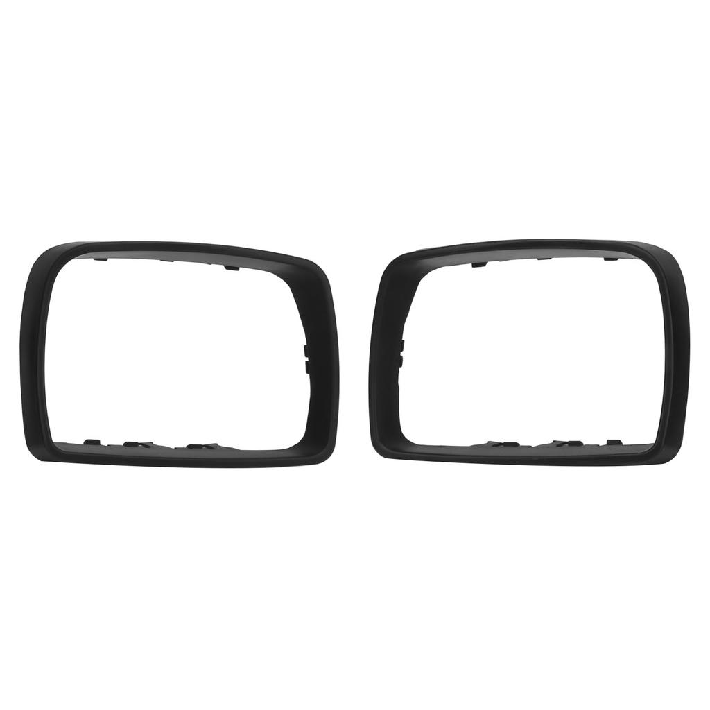 2PCS Car Rearview Mirror Frame Left Right Impact Resistant Protective Perfect Fit 51168254903 for