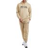 Puma Schnürung Logo Bündchen Freizeit Hose Herren Hosen Braun 678972-83