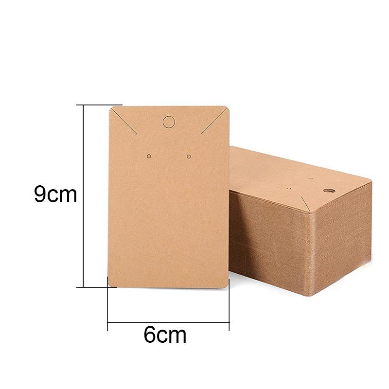 20sets Bracelets Display Cardboard Holders With Self Adhesive OPP Bags Necklace Cards Organizers For Jewelry Packaging Making