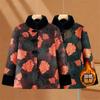 Winter Cotton-padded Jacket, Piled and Thickened Wife Jacket, Warm Old Cotton-padded Jacket, Cotton-padded Jacket Top