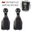 5/6 Speed Car Manual Gear Shift Head Leather Shift Lever Boots For VW Golf 7 A7 MK7 For GTI GTD
