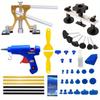 Kit de débosselage pour carrosserie, extracteur de bosses doré pour carrosserie, pour l'élimination des bosses mineures et profondes