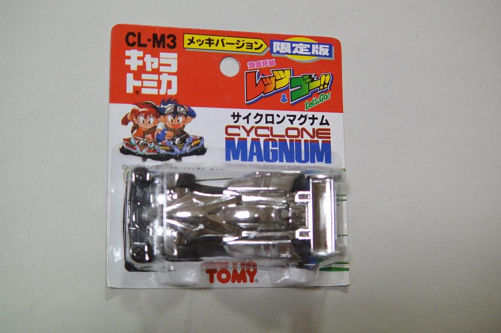 Tomica Chara Tomica Plated Version Cyclone Magnum Go CL-M3 Let's &