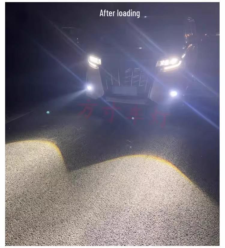 Citroen C2 C4L C3XR C6 C4 Sega Bi-LED Projector Headlights & LED Fog Lights