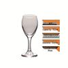 Elegant High-Stem Wine Glasses - Perfect for Hotels, Bars, KTV, and Beverages. Exquisite Small Transparent Red Wine Glasses.