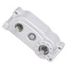 313mm Wheelbase Metal Chassis Frame Transfer Case Replacement Parts Fit for 1 10 RC Crawler CarSilver