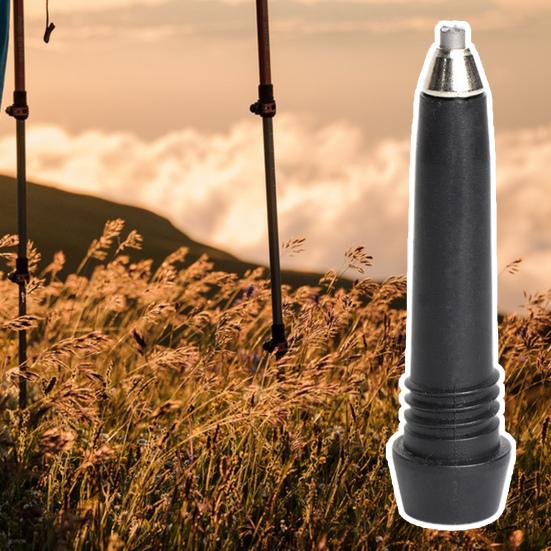 4Pcs Cane Tip High Hardness Unbreakable Strong Load-bearing Aluminum Alloy Trekking Pole Replacement