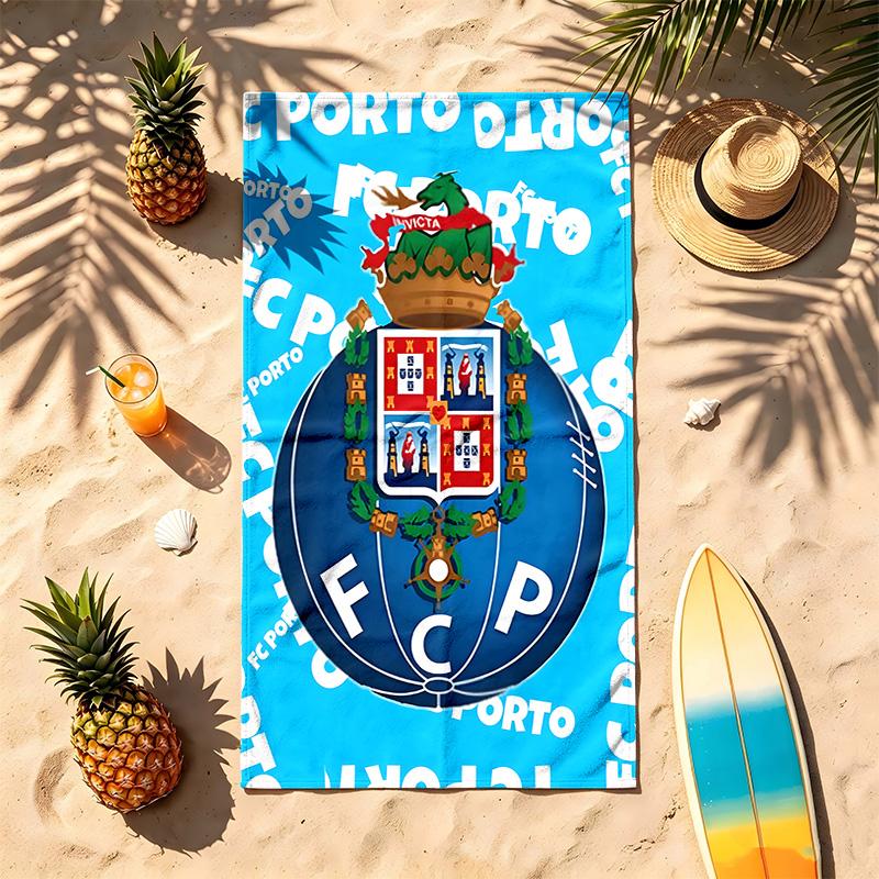 Futebol Clube Do Porto (1) Theme Beach Towel Sand Resistant Soft And Comfortable Suitable For The Pool Camping Yoga And Diving A Travel