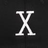 International Letter X Embroidered Cotton Baseball Cap - Trendy, Cool, Versatile & Breathable for Autumn/Winter