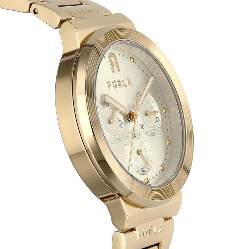 Watch TORTONA Champagne Dial Stainless Steel Quartz 36MM Watch WW00040006L2 [Furla] Women's [Item]