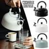 3L Home Appliances Electric Stainless Steel Tea Water Kettle Whistling Tea Making Coffee Making Flat Bottomed Sounding Kettle
