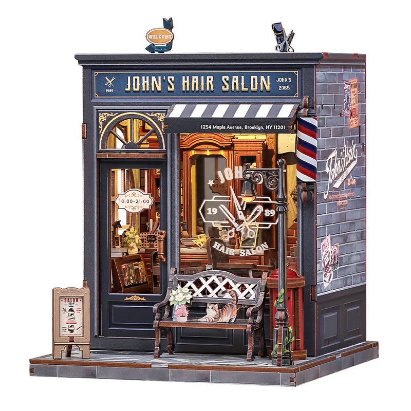 CuteBee Champs-Élysées Ручной работы Миниатюрная подставка для книг и Цветочный домик «Зеленая жизнь» Игрушка Подарок