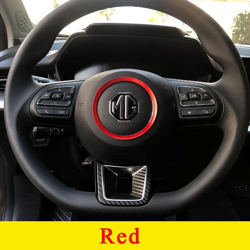 Decorative Ring For MG MG5 2021 Steering Wheel Center Cover Styling Shiny Interior Modification Accessories Car