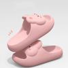 Women Summer Concise Slippers Men Soft Home Slides Couples Bathroom Non-slip Sandals Adults Comfortable Outdoor Beach Shoes