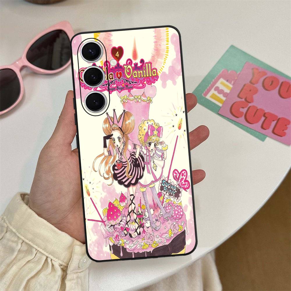 Anime Sugar Sugar Rune Phone Case For Samsung S 24 Fe 25 Ultra Plus 20 Lite 21 30 22 23 24 22 Ultra 5G Fundas