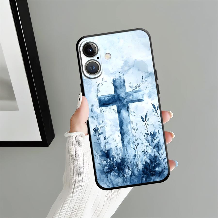 

Creative Cartoon Cross Funda Phone Cover Case for Apple iPhone 17 Pro Max XR XS MAX 12 15 Pro 7 8 11 13 16 14 Air iPhone 15 Plus