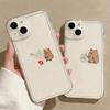 Lustige Süße Capybara Transparente Handyhülle Für iPhone 15 16 14 13 11 12 Pro XS Max 13Mini XR X SE 7 8 15 Plus Klare Abdeckung Fundas