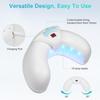 Quick-dry Crescent Nail Lamp: Anti-Black Hand, Dual Light Source, Telescopic, U-shaped Phototherapy.