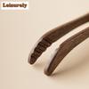 Solid Wood Tea Tweezer Elegant Cooking Tongs Gadget Tea Clip For Toast Bread Pickles Kung Fu Tea For Tea Accessories Ornaments