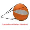 42‘’ Folding Popup Board Wind Paddle Easy Setup Sail Kayak Downwind Kit Canoe
