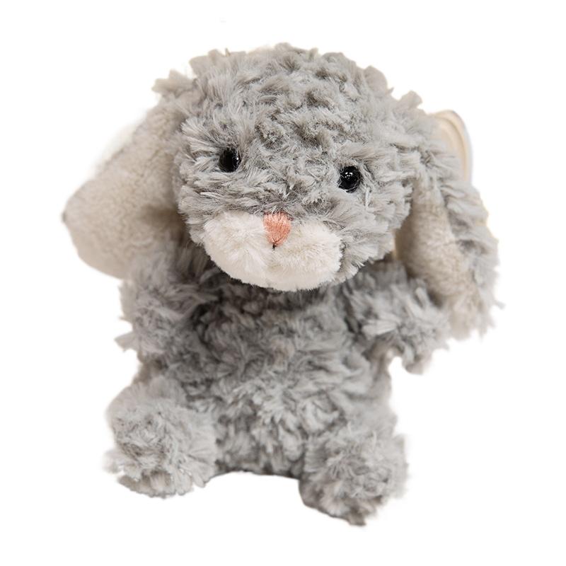 

15CM Kawaii Rabbit Plush Toy Stuffed Toy Bunny Doll Sleeping Companion Plush Doll Pillow for Birthday Gift серый