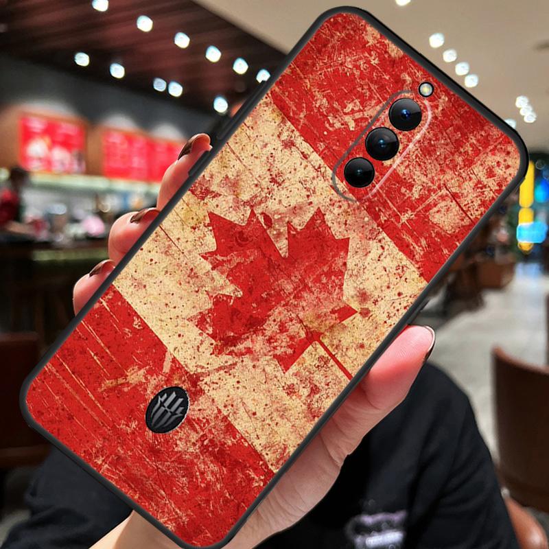 Canada Canadian Flag Case For ZTE Nubia Red Magic 11 10 8 9 8S 9S 10S Pro Plus 10 Air 5G 6R 6 7 6S 7S Pro Cover